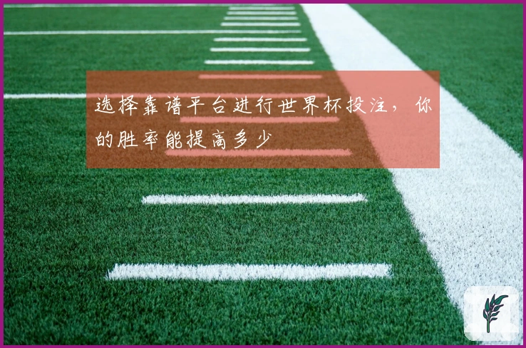 选择靠谱平台进行世界杯投注，你的胜率能提高多少